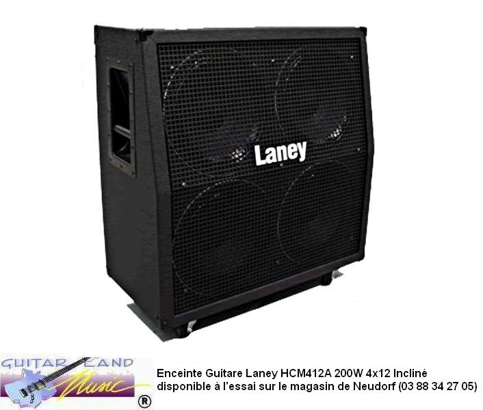Enceinte Laney HCM412A 200W 4x12 Incline